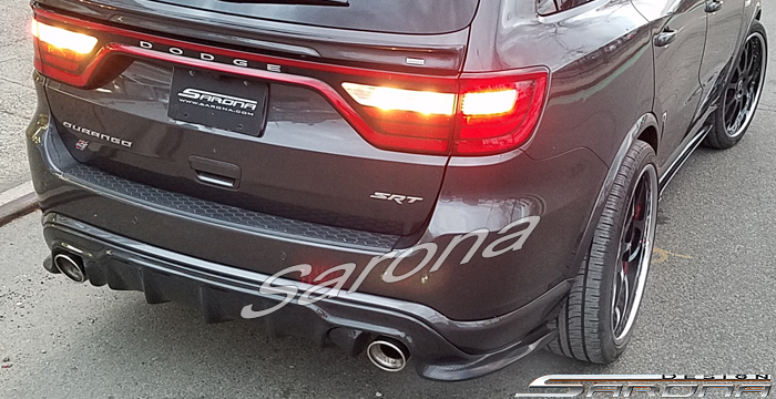 Custom Dodge Durango  SUV/SAV/Crossover Rear Lip/Diffuser (2017 - 2024) - $790.00 (Part #DG-012-RA)